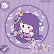 雷電将軍 コースター 「原神minini cafe」 対象ドリンク注文特典