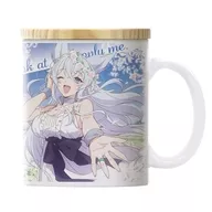 Fenlease Full Color Mug Cup with Lid "The Life of a Former Brave Candidate Who Was a Cheat from Lv2"