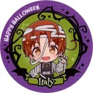 Montanha-russa italiana "Hetalia World★ Stars Collaboration Cafe HALLOWEEN PARTY" Menu de bebidas Ordem especial