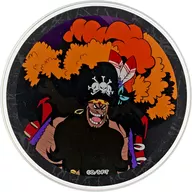 Marshall D. Teach Acrylic Coaster "ONE PIECE Mugawara Store in Namco Bandai Cross Store (2024)" Soft Drink with Acrylic Coaster Bonus