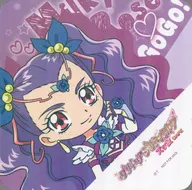 Milky Rose (Yes! Precure 5 GoGo!) original coaster "Precure series × THE GUEST PRECURE PRETTY STORE ZUTOMO CAFE" collaboration menu order bonus
