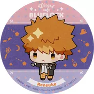 Rensuke Kunigami Hologram Coaster "Blue Rock ×animatecafe Wizard Cafe" Eligible Products Purchase benefits