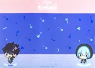 烏旅人＆氷織羊 テーブルシート 「ブルーロック×animatecafe Wizard cafe」 受注生産限定