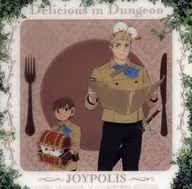 Laios & Chilchuck Trading Clear Coaster "Delicious in DUNGEON in JOYPOLIS" collaboration menu order bonus