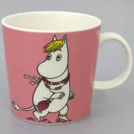 Floren Pink Arabian Moomin Mug Cup "Moomin"