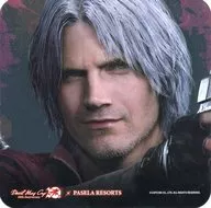 Dante (center division) original coaster "Devil May Cry series × Passera series 20th anniversary collaboration cafe" drink order bonus