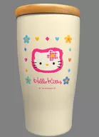 Hello Kitty (Kaohana) Stainless Steel Tumbler Hello Kitty 50th "Sanrio" with Wooden Lid