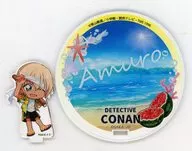 Amuro Acrylic Stand Coaster (Summer Vacation) "CASE CLOSED Osaka Castle Honjin SPECIALSHOP 2024"