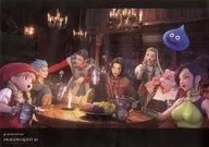 Gathering (meal) Paper-made luncheon mat "DRAGON QUEST XI Echoes of an Elusive Age ×SQUARE ENIX CAFE" menu order bonus