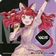 NEFFY (Nefi) original coaster "KAMITSUBAKI STUDIO VALIS× Karaoke Pacera" collaboration menu order bonus