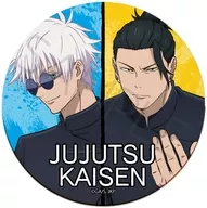 VD. Gojo & Summer Oil Leather Coaster "Jujutsu Kaisen - Kaedama and Tamaori -"