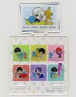 集合 アクリルコースタースタンド 「ブルーロック×ぼのぼの in TSUTAYA 第3弾～夢のぼのぼのランド～」