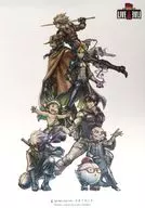 Switch版包裝插畫餐墊SQUARE ENIX CAFE前期&ARTNIA對象菜單注文特典