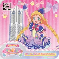 Cure Frendie original coaster "Film Release Memorial Wadda Furu Puchua! Collaboration Event in Yokohama Landmark Tower Cafe Fan Base Collaboration Cafe" menu order special