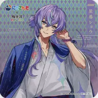 Seido Show (Isshin) original coaster "Virtual YouTuber Niji Sanji × gokurakuyu RAKU SPA and Toto no Iji Sanji 2nd" collaboration menu order bonus