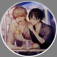 晴斗 Ichijo & Masa Kitahara (smile) "Don't let go of this hand, ×emocafe trading acrylic coaster"