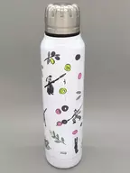 御手杵・日本号・蜻蛉切とオリーブ（ピンク）ステンレスボトル 「刀剣乱舞-ONLINE-×鬼頭祈×アニ中 ANIMATION ADDICT STORE」