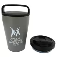 LOGO 2 WAY不锈钢保温杯灰色2 WAY不锈钢保温杯プレゼンント特典