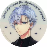 山崎カナメ クリアコースター 「スタンドマイヒーローズ 8th Anniversary in coly cafe!」 前期 メニュー注文特典