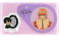 [A la Carte] Decorated Sakanakoji Illustration Acrylic Stand Coaster "Comic Mix. Cute girl I saw at the station today. 4-volume Animate Limited Set" Bonus included