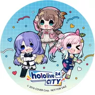 ホロライブインドネシア1期生 オリジナルコースター 「バーチャルYouTuber ホロライブ hololive CITY’24」 フード・ドリンク注文特典