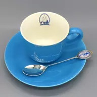 グリシーヌ Blue Mail Cup & Sauser (con cuchara) "Sakura Wars 3 ~ Tomosato is Burning ~" Limited to Taisei Roman-do Hall