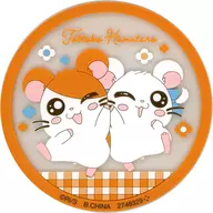 Hamtaro & Ribbon-chan "HAMTARO Clear Rubber Coaster"