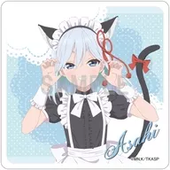 Amagami 朝姫 Neko-mimi Maid ver Acrylic Coaster "Amagami no Matchmaking"