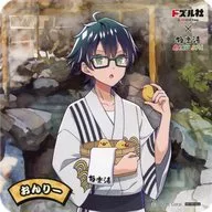 Onri - (Yuagari ver.) Original coaster "Dozul-sha × gokurakuyu RAKU SPA Dozul-sha and Yukemuri Daisakusen" collaboration menu order bonus