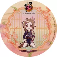 Houchou Toushirou Random Coaster (A group) "Sword Ranmai -ONLINE - 10th anniversary first ×animatecafe" collaboration menu order bonus