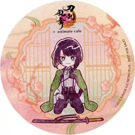 Matsuie Random Coaster (E group) "Sword Ranmai -ONLINE - 10th anniversary first ×animatecafe" collaboration menu order bonus