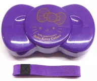 Hello Kitty (Purple) Ribbon Shaped Lunchbox "Sanrio Character Connectors"