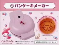 1. My Melody & Risu-Kun Pancake Maker "Sanrio Hame KUJI 50th Anniversary My Melody Hame KUJI"