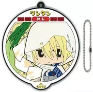 Yamaba-kiri Kunihiro Nudo Rubber Coaster "Minna no KUJI Tsurugi Ranmai ONLINE ~ Noodle stopper no Jin Sonogo ~ 10th Anniversary Anniversary" F Prize