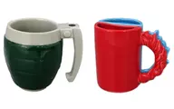 All 2 Types Mug Cup Collection "Ichiban KUJI MY HERO ACADEMIA -stand up again -" D Prize