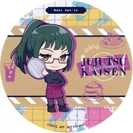 Maki Yosoin original coaster (Mini Character Group) "Jujutsu Kaisen in SWEETS PARADISE 2nd" collaboration menu order bonus