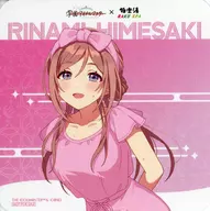 姫崎 莉波 original posavasos "Gakuen Idol japonés Master × Gokurakuyu RAKU SPA Welcome Gokurakuyu ~ Kanfuyu no Yu Enchi ~" Collaboration Menu Order Benefits