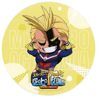 オールマイト オリジナルコースター 「僕のヒーローアカデミア×東京スカイツリー スカイツリーでFLOAT!空の上のヒーロー演習!」 コラボカフェメニュー注文特典