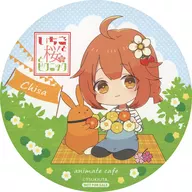 兎川千桜 コースター 「ツキノ芸能プロダクション 池袋月野亭 いちごと桜とピクニック×animatecafe」 対象メニュー注文特典