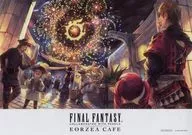 New Festival 2023 A3 Paper Luncheon Mat "FINAL FANTASY エオルゼアカフェ" Visitor Bonus