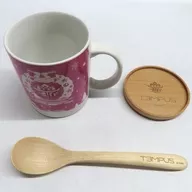 Gabis Vettel Christmas Mug Cup (with wooden lid & spoon) "Virtual YouTuber Holosters English-TEMPUS - Christmas 2024 ~ Christmas gift from Santa's assistants ~"