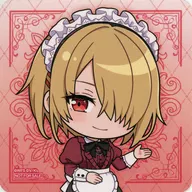 茅森月歌 オリジナルコースター 「ヘブンバーンズレッド×GiGOキャンペーン 2025」 ヘブバン焼き・ノベルティ付きドリンク注文特典