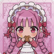 國見タマ オリジナルコースター 「ヘブンバーンズレッド×GiGOキャンペーン 2025」 ヘブバン焼き・ノベルティ付きドリンク注文特典