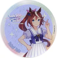 トウカイテイオー トレーディングアクリルコースター 「ウマ娘 プリティーダービー Twinkle Circle! アニメイトカフェ出張版 in マリンメッセ福岡」 ドリンクメニュー有償特典