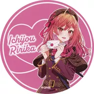 [単品] 一条莉々華 コースター 「バーチャルYoutuber ホロライブ hololive Seasonal Days ホロライブバレンタイン ～Message for You～ ONLY SHOP ＆ FAIR ブラウニー」 同梱品