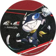 Morgana / Natural Body Original Coaster "Person 5 ザロイヤル & Person 5 The Phantom X×Animax Cafe +" Collaboration Menu Order Benefits