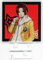 Main character (P5X) "Persona 5 the Royal & Persona 5 The Phantom X×Animax Cafe + Trading Acrylic Coaster Stand"