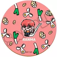 MB. a rice-planting girl Ranma 2nd Leather Coaster "Ranma 1/2"