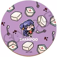 ME. Shampoo 2nd Leather Coaster "Ranma 1/2"