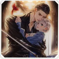 Illustration by Emi Ishida Acrylic Coaster "Shosetsu Yowa-Yowa Oji, if I summoned Gokudo, I was doted!" gross Studio Bonus